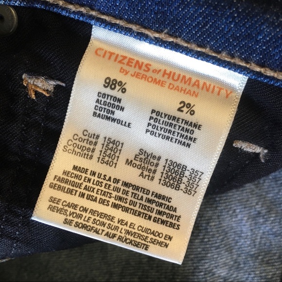 Citizens of Humanity Elson Medium Rise Straight - Picture 6 of 8